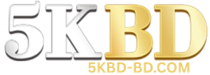 Official corporate brand identity logo of the trusted 5KBD digital casino and sports betting site for Bangladesh players.