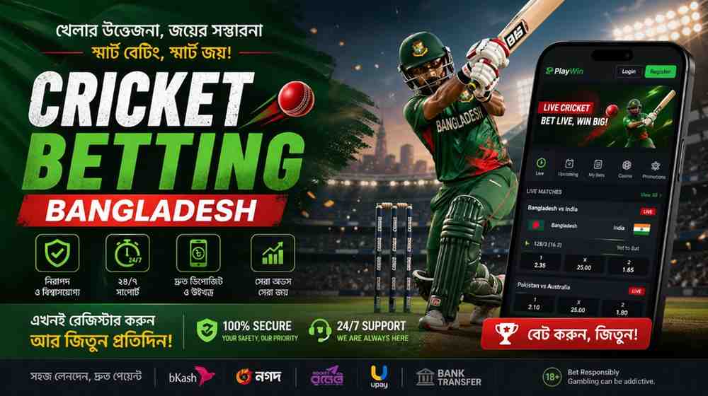 Local sports fans analyzing live match odds and placing online cricket betting slips at the 5KBD casino platform in Bangladesh.